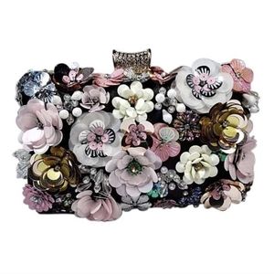 Ella & Elly floral clutch purse